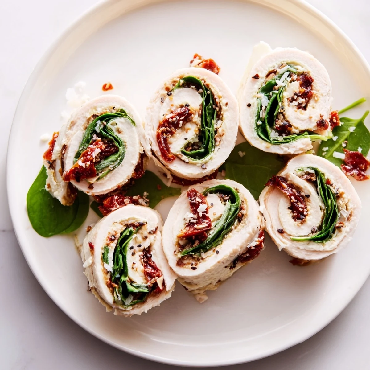 Get ready for these quick gluten-free Sun-Dried Tomato Turkey Roll-Ups, bursting with fresh flavors and textures.