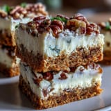 Carrot Cake Cheesecake Bars