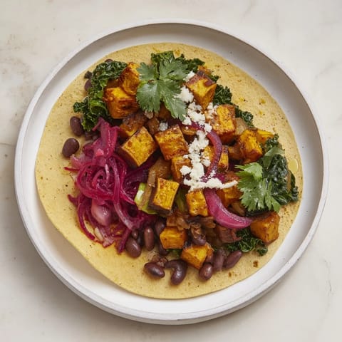 Quick Sweet Potato Black Bean