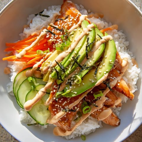 Teriyaki Salmon Rice Bowl