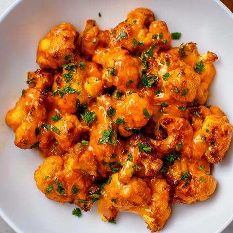 Buffalo Cauliflower Bites
