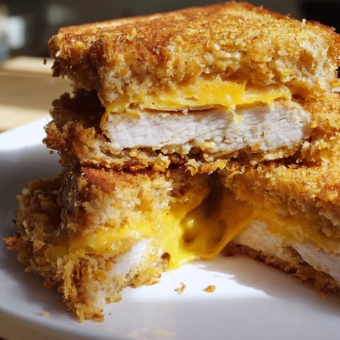 Crispy Panko Pork Chop Melt