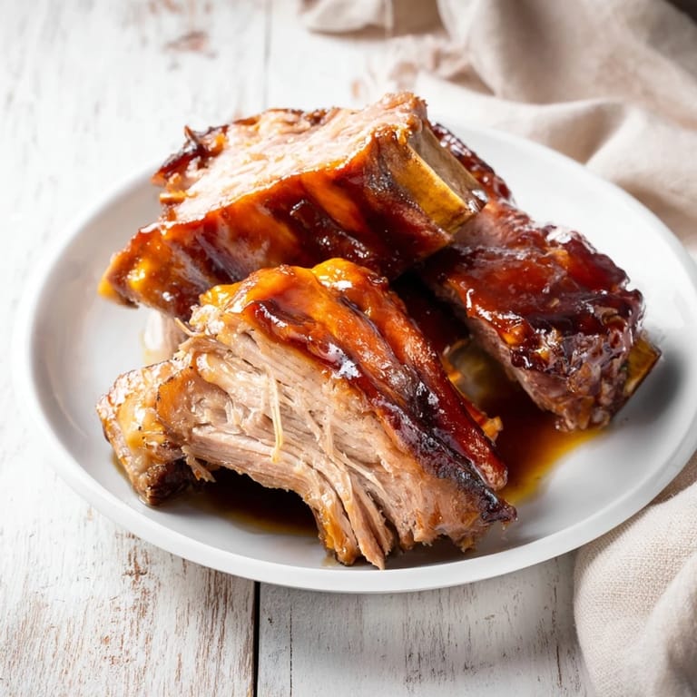 Juicy slices of slow-roasted pork shoulder with vibrant cider glaze; a hearty, comforting American meal.