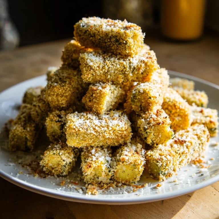 Oven-baked crispy zucchini rounds, a vibrant vegetarian snack alongside a small spicy mayo bowl.