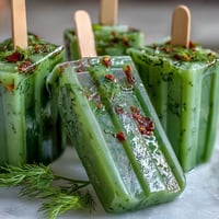 Viral pickle juice popsicles, frosty sweet and tangy delight.